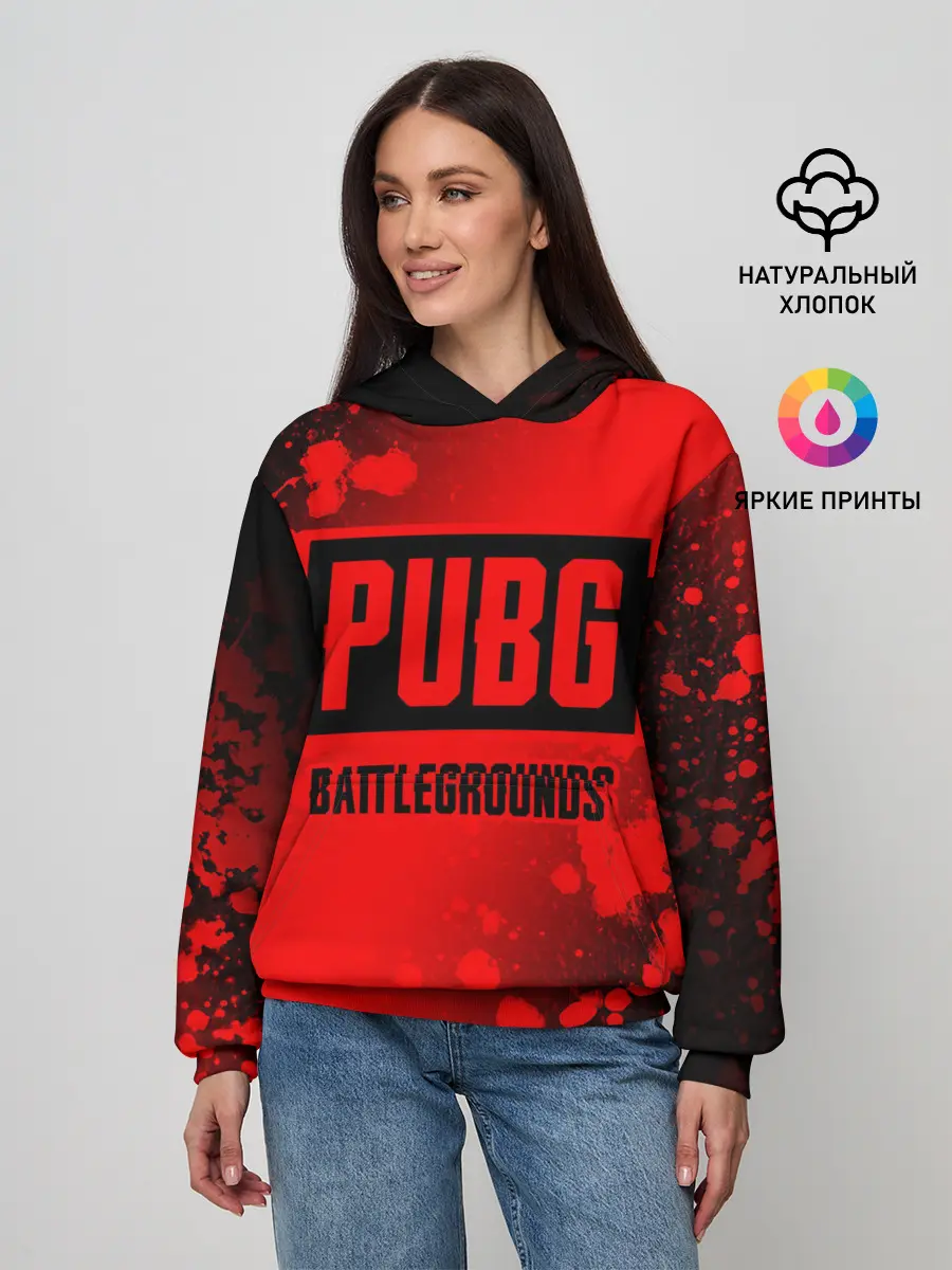 Женское худи / ПАБГ: Батлграунд - Брызги