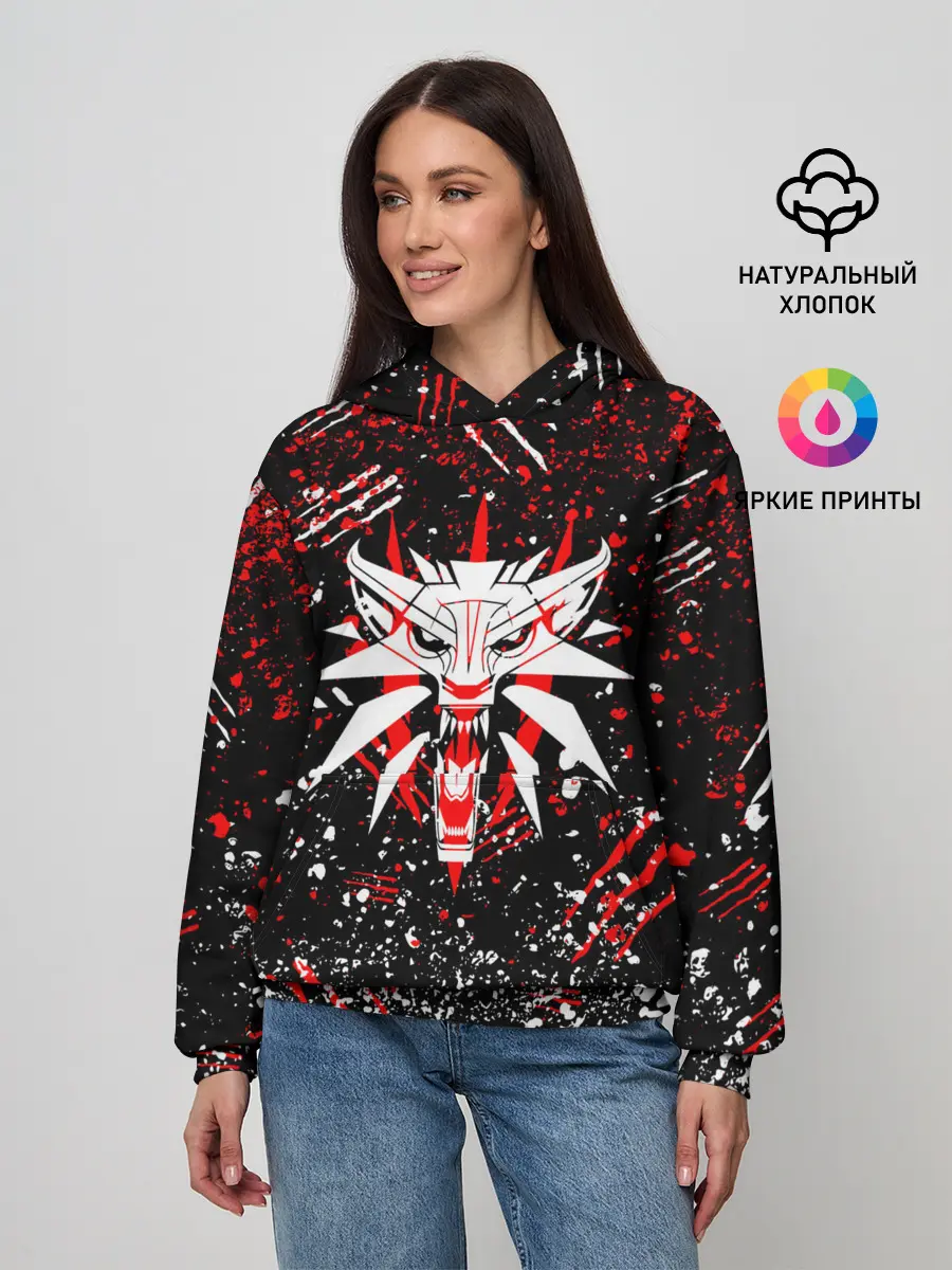 Женское худи / The Witcher