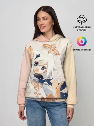 Женское худи / Genshin Impact, Паймон