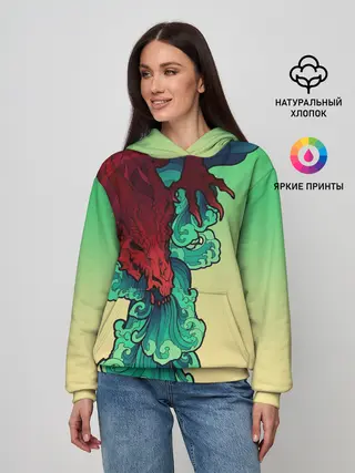 Женское худи / Дракон