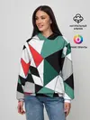 Женское худи / Абстрактный геометрический