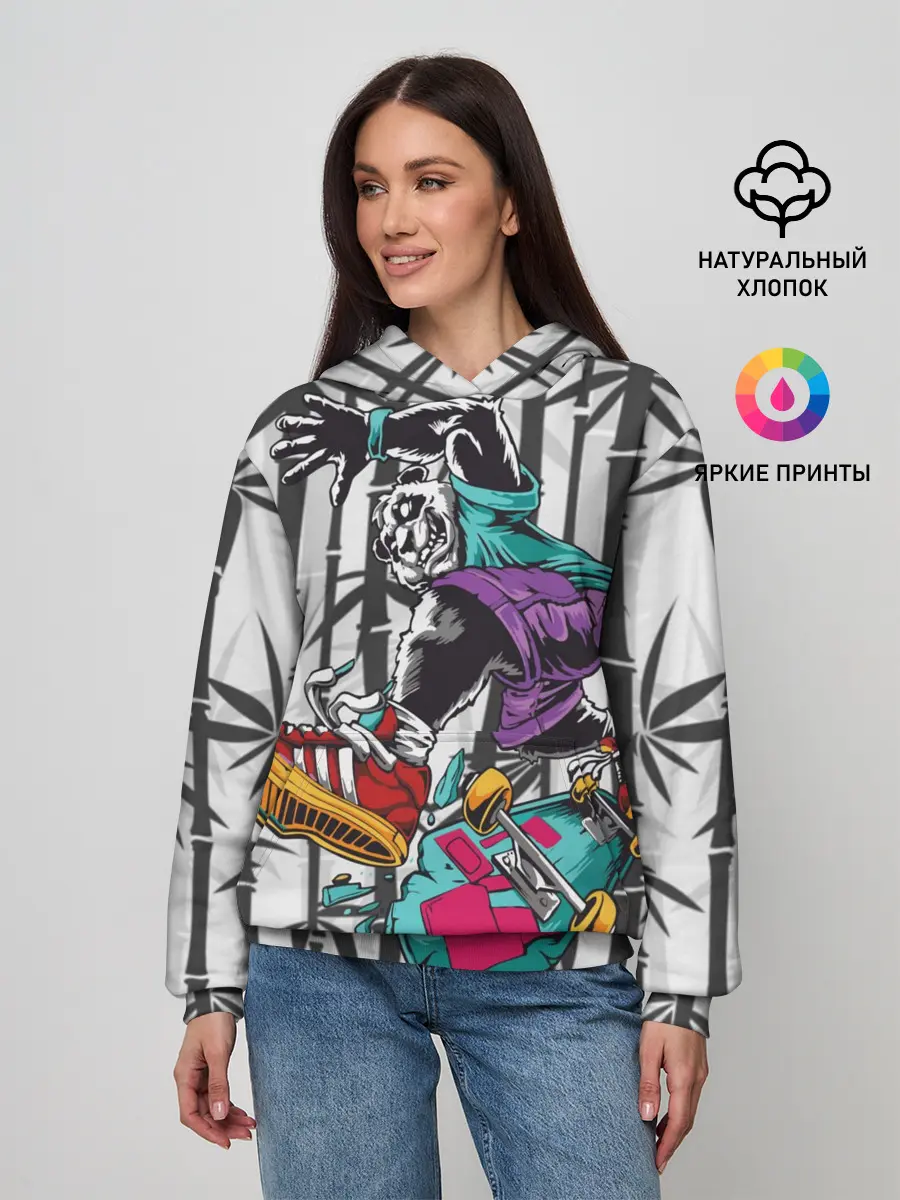 Женское худи / HiFi Panda