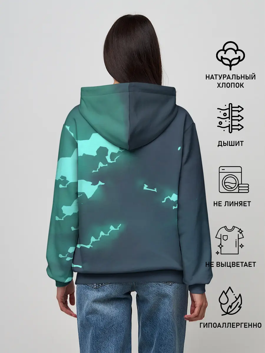 Женское худи / Эш с Пикачу