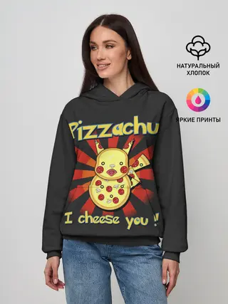 Женское худи / Пиццачу