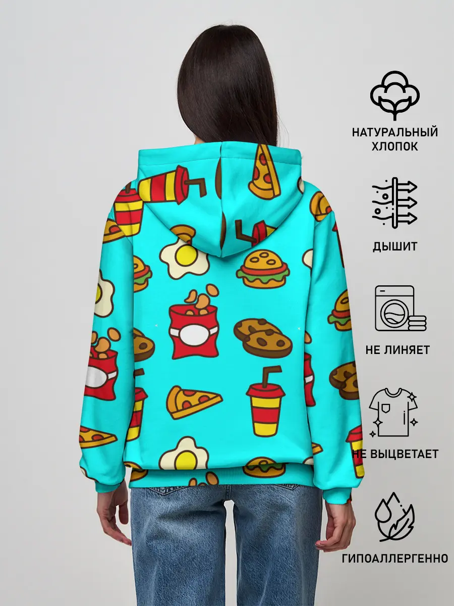 Женское худи / Вкусняхи из Макдака!