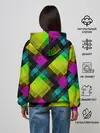 Женское худи / Абстрактный разноцветный узор