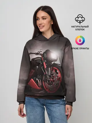 Женское худи / СУПЕРБАЙК