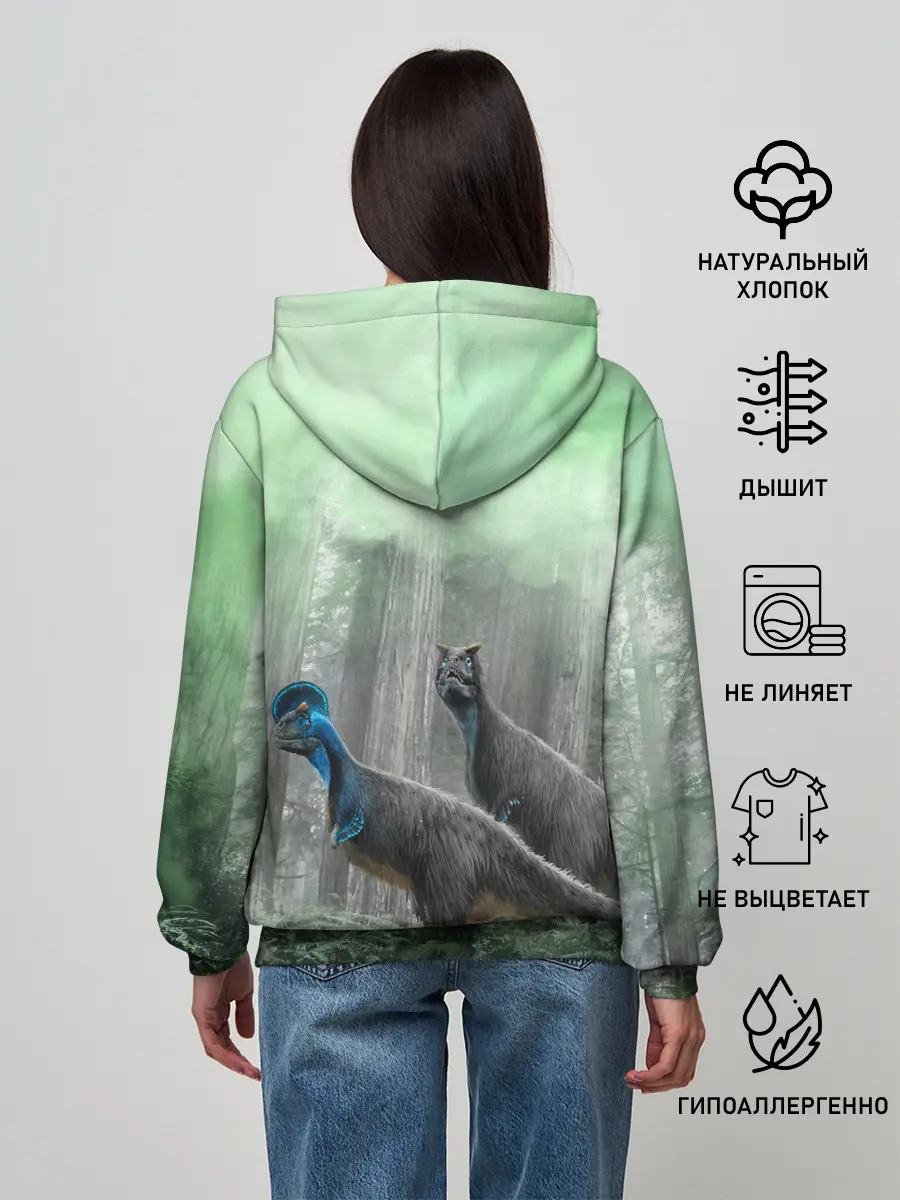 Женское худи / Jurassic World | Мир Юрского периода