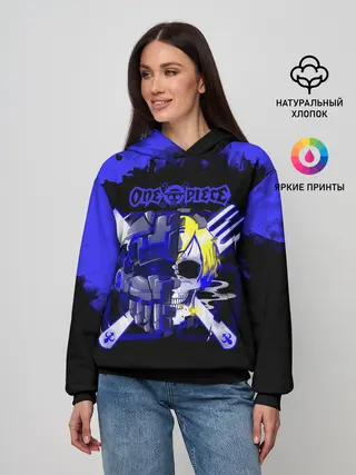Женское худи / Винсмок Санджи One Piece