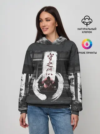 Женское худи / Самурай | Призрак Цусимы