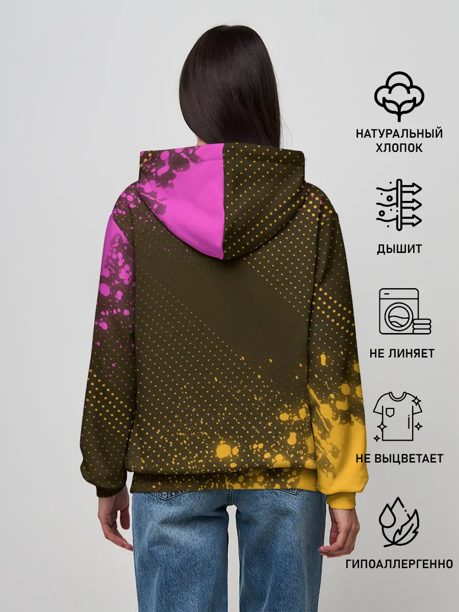 Женское худи / Симпл Димпл - Краска