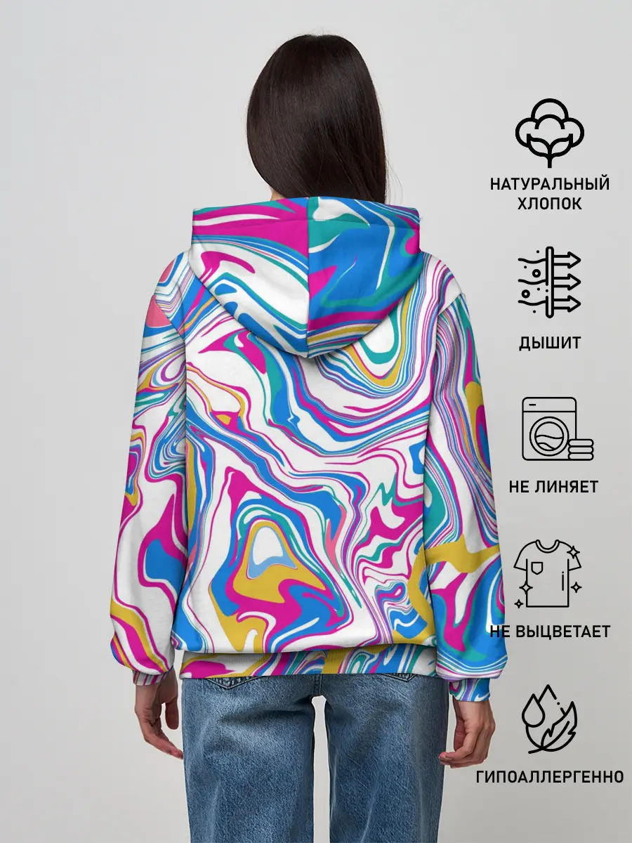 Женское худи / Floppa Art