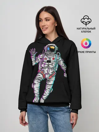 Женское худи / Космонавт