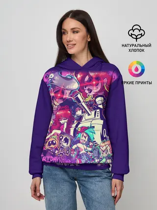 Женское худи / ПЕРСОНАЖИ FNF