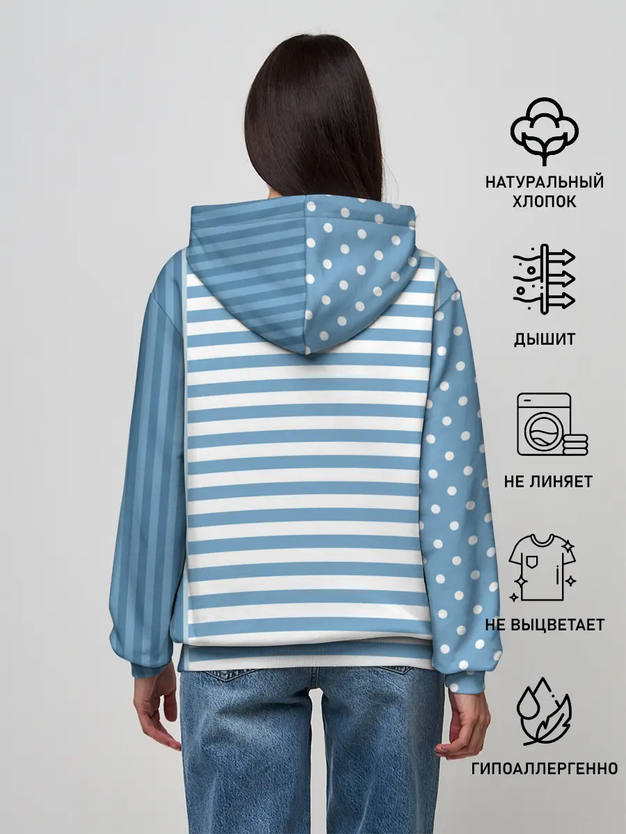 Женское худи / Веселая Мышь