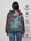 Женское худи / Neon Tokyo