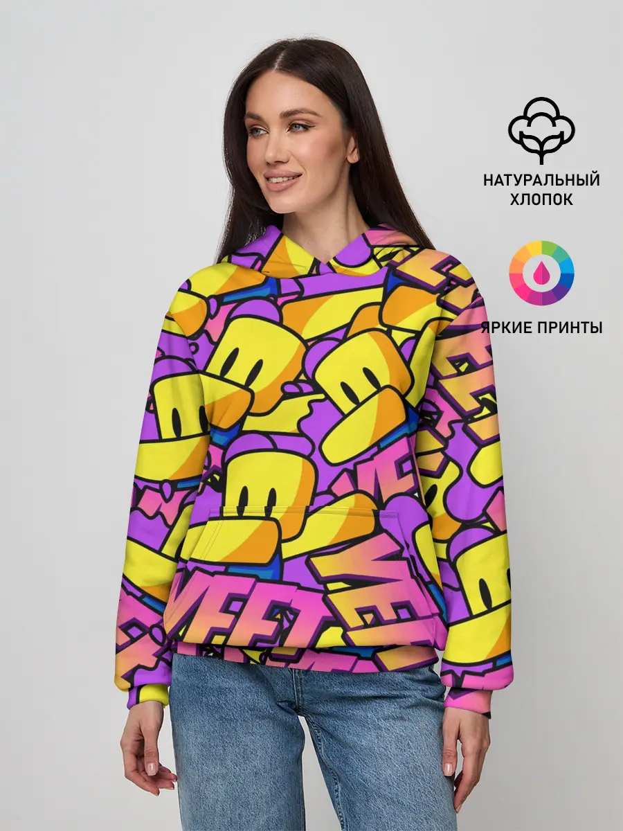 Женское худи / ROBLOX / РОБЛОКС / YEET