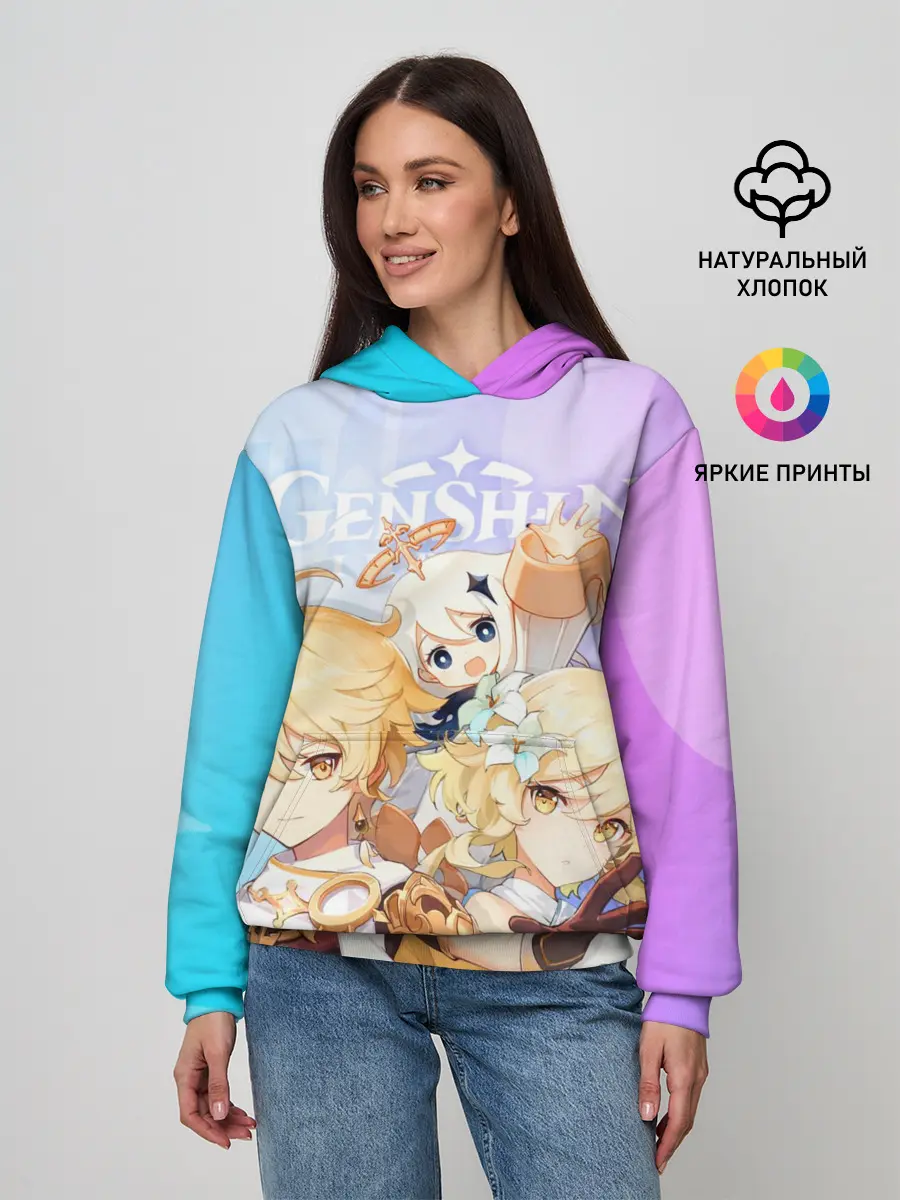 Женское худи / Genshin Impact