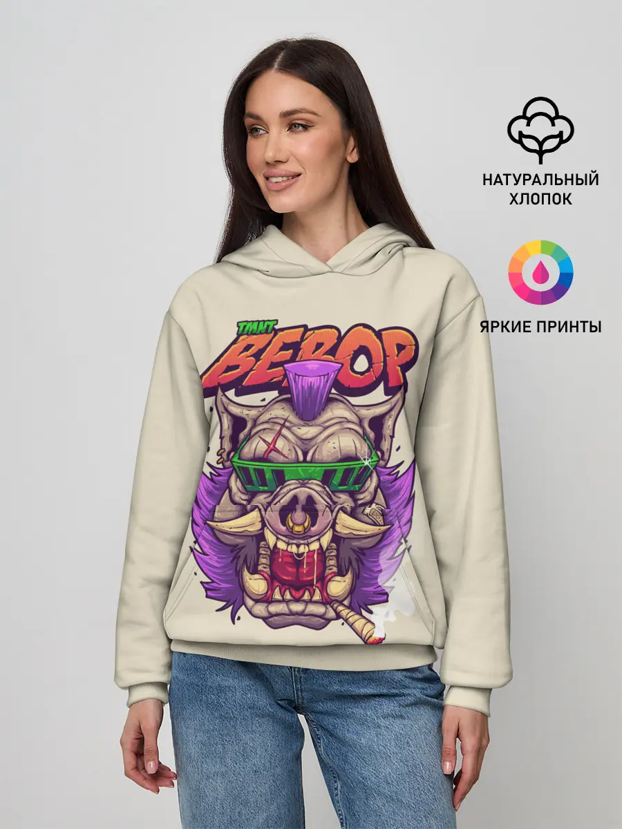 Женское худи / Злой Бибоп