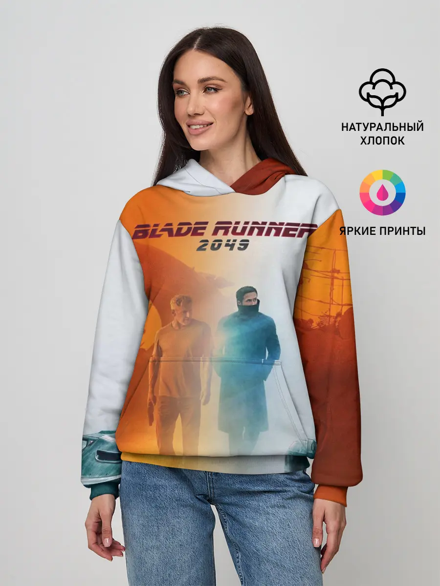 Женское худи / Рик Декард и Кей BR2049