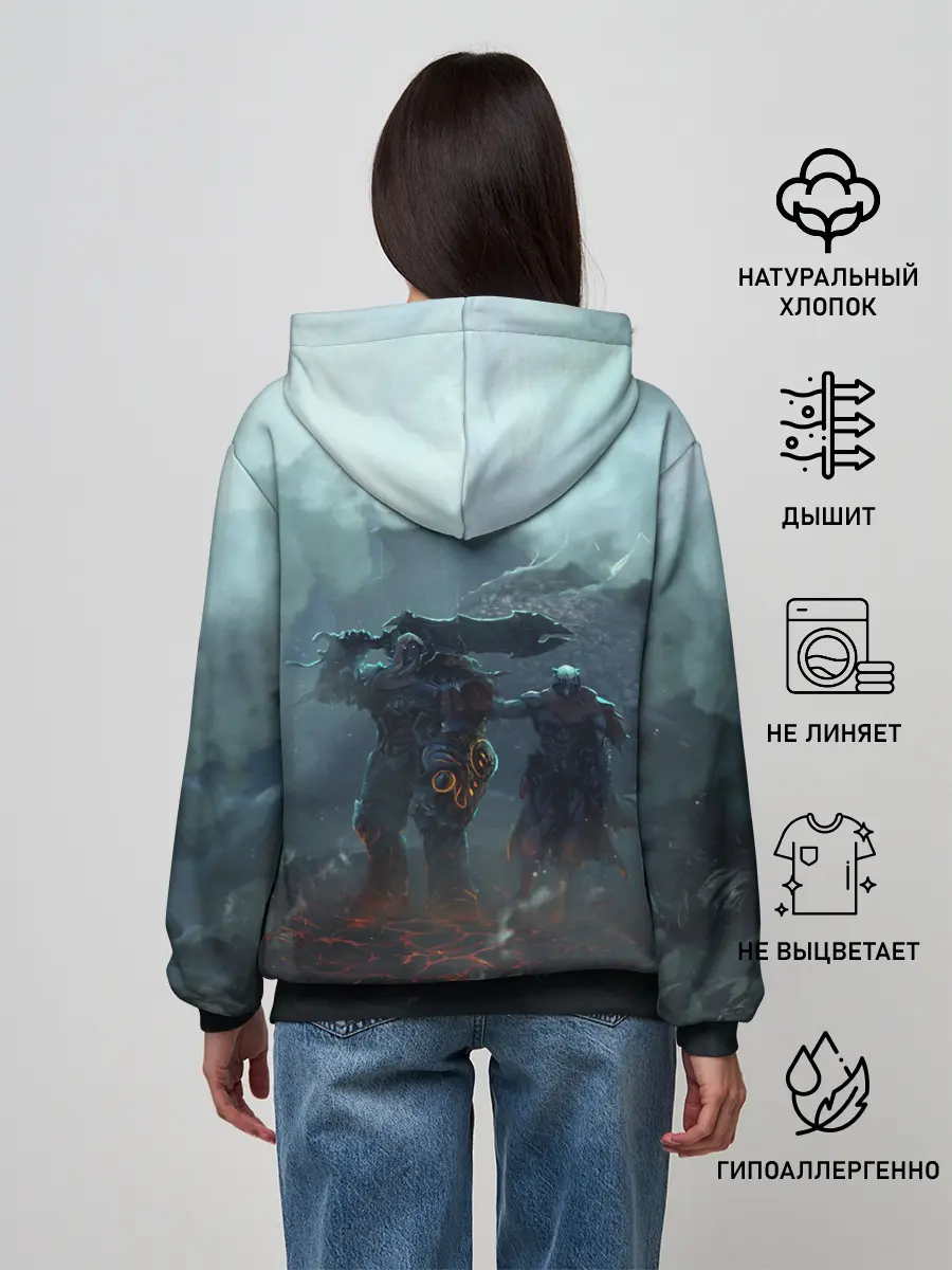 Женское худи / Darksiders | Гнев Войны