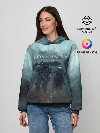 Женское худи / Darksiders | Гнев Войны