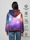 Женское худи / Космос, сияние и звезды
