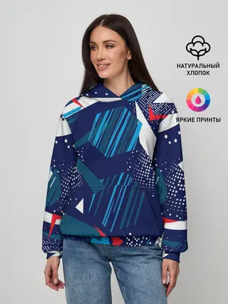 Женское худи / Геометрия