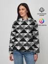Женское худи / Современный геометрический