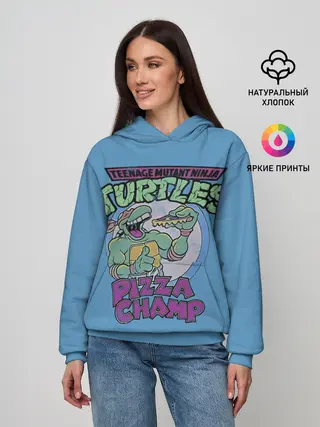 Женское худи / Любитель пиццы