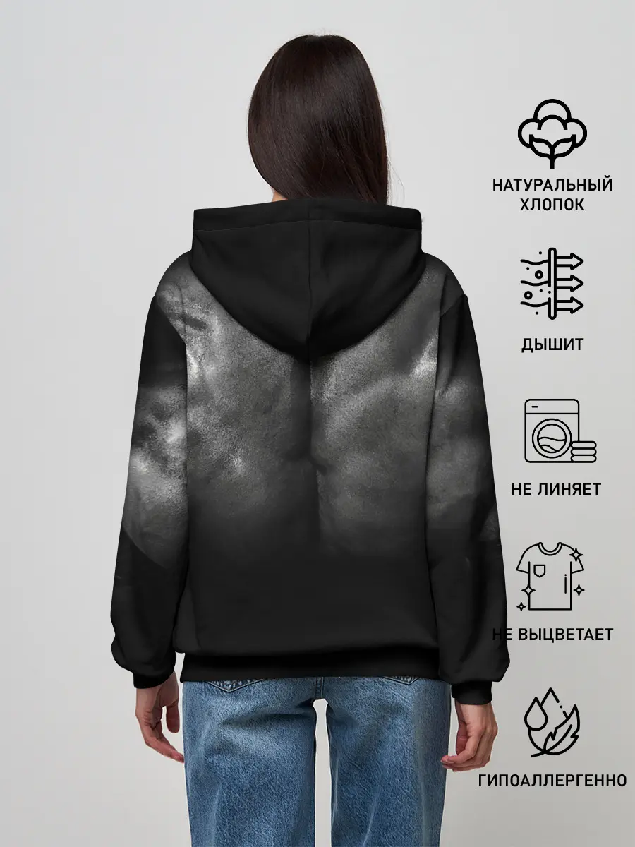 Женское худи / Боль временна триумф вечен