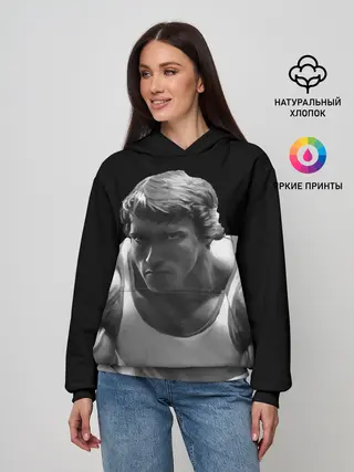 Женское худи / Злой Арнольд