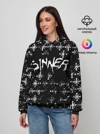 Женское худи / FAR CRY 5 ГРЕШНИК / SINNER