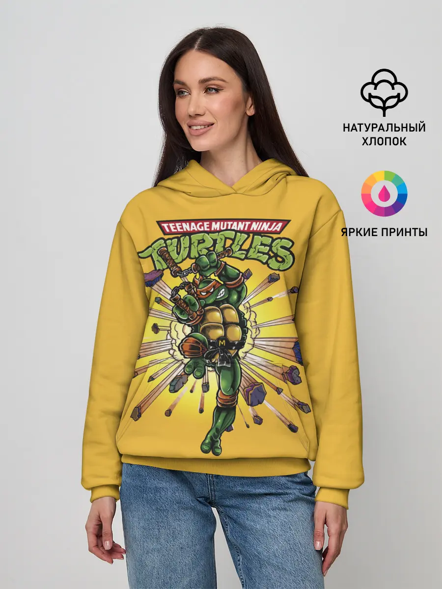 Женское худи / Врыв Микеланджело