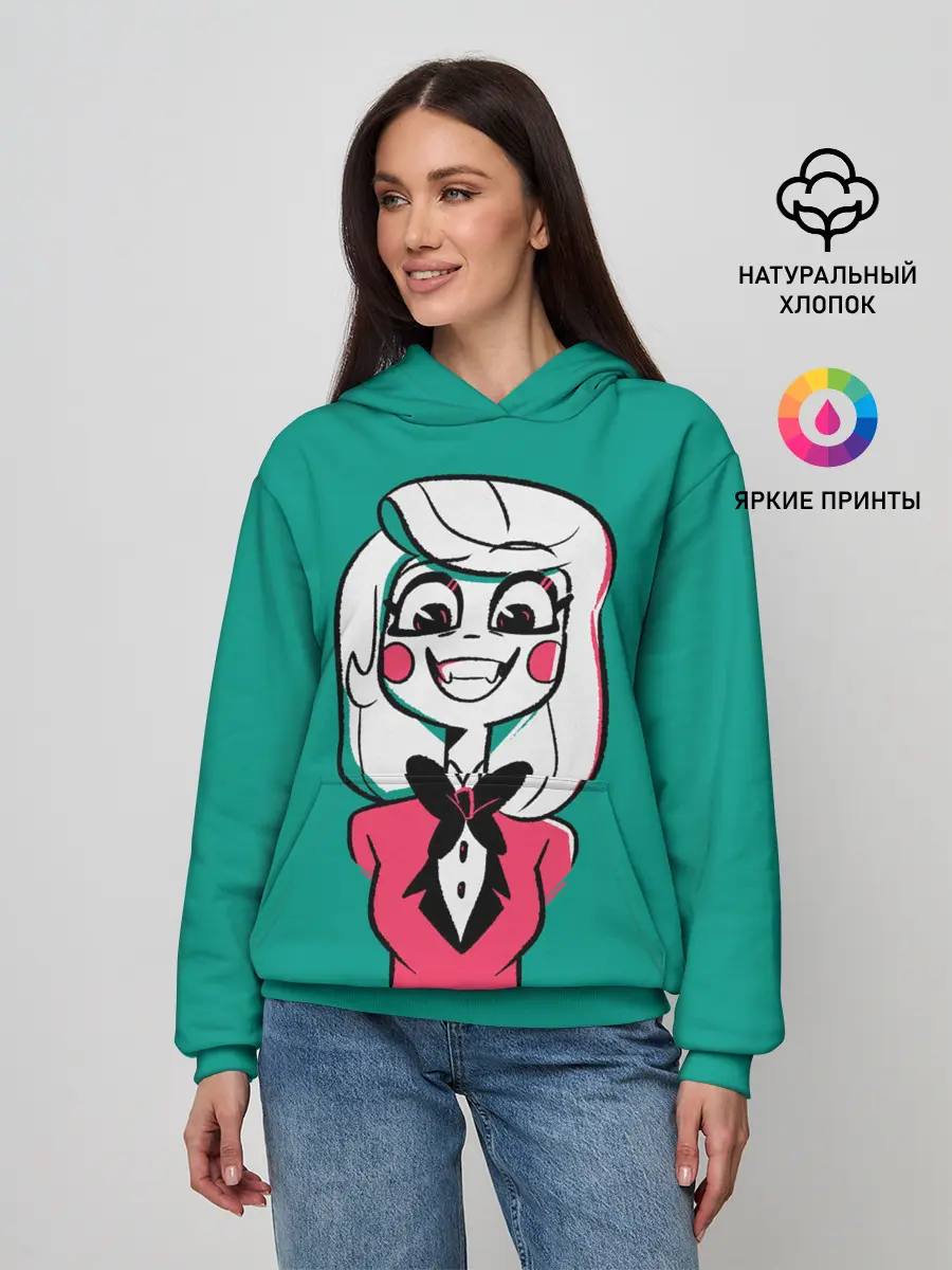 Женское худи / Радостная Чарли
