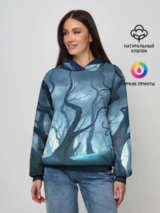 Женское худи / ДРЕМУЧИЙ ЛЕС