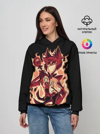 Женское худи / Добро пожаловать в Хазбин