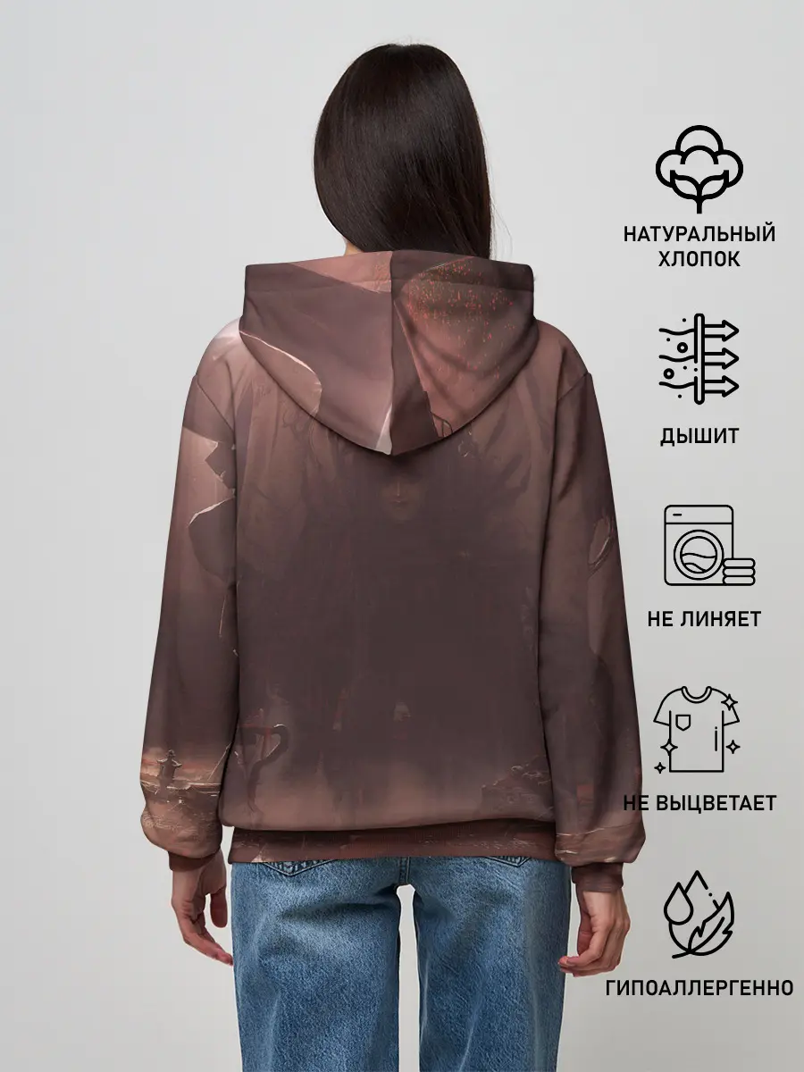 Женское худи / Demon Tsushima | Демон