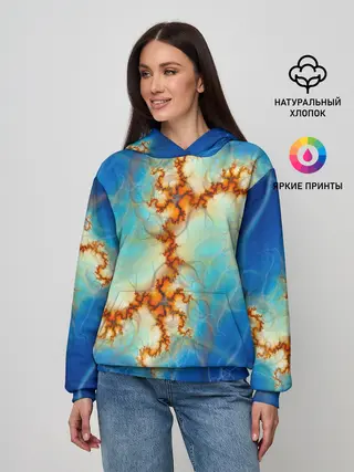 Женское худи / Абстрактное представление