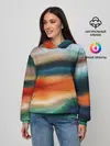 Женское худи / Мозаичный абстрактный узор