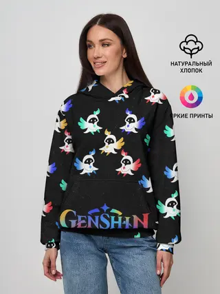 Женское худи / ЭЛЕМЕНТЫ | ГЕНШИН