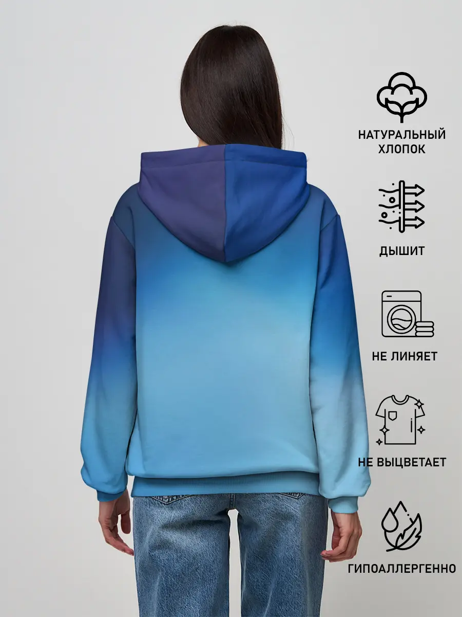 Женское худи / Пикник в руках Великана