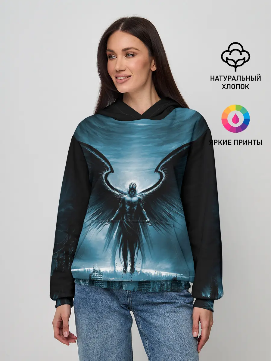 Женское худи / Ангел