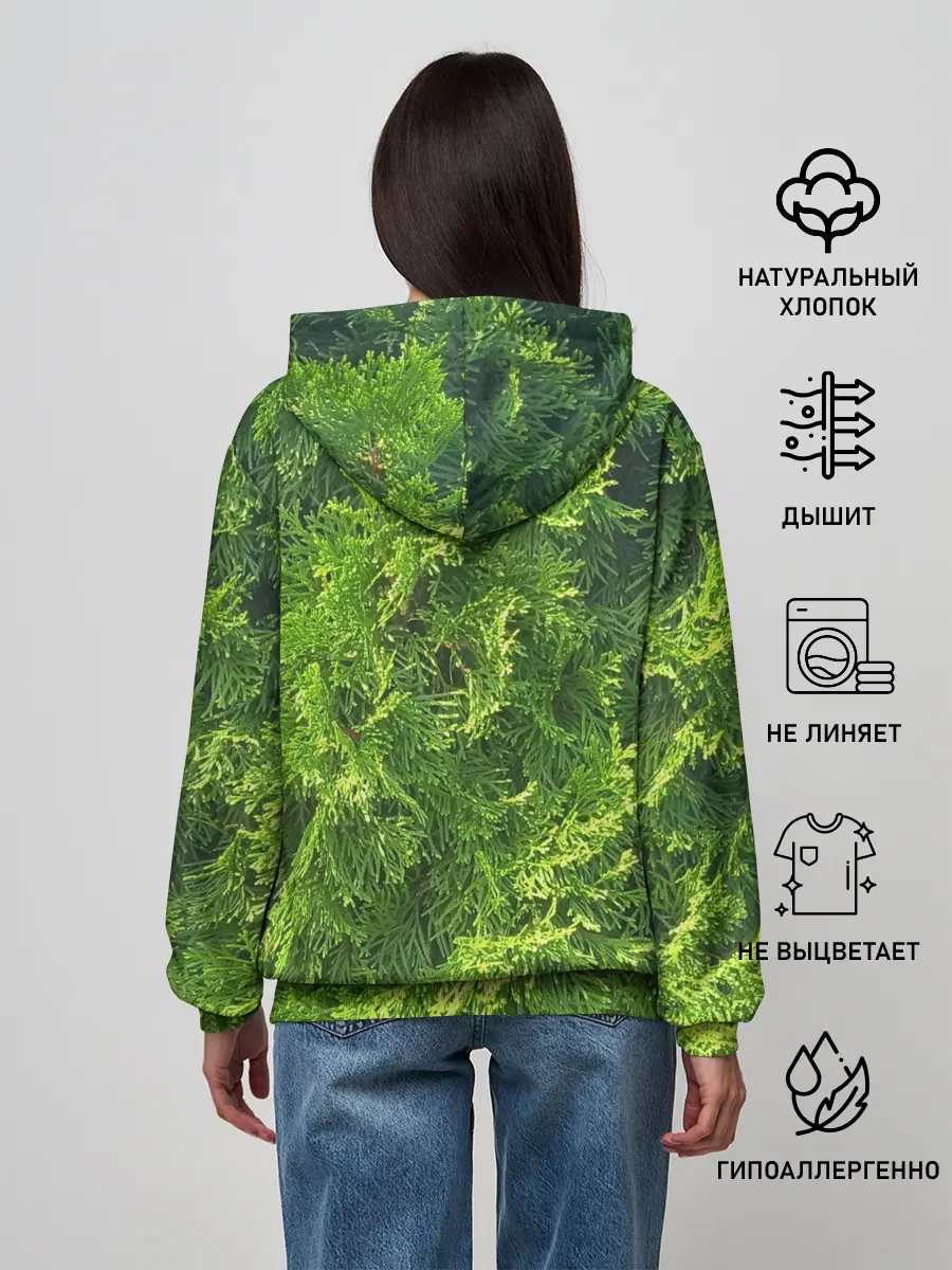 Женское худи / Хвойная масса