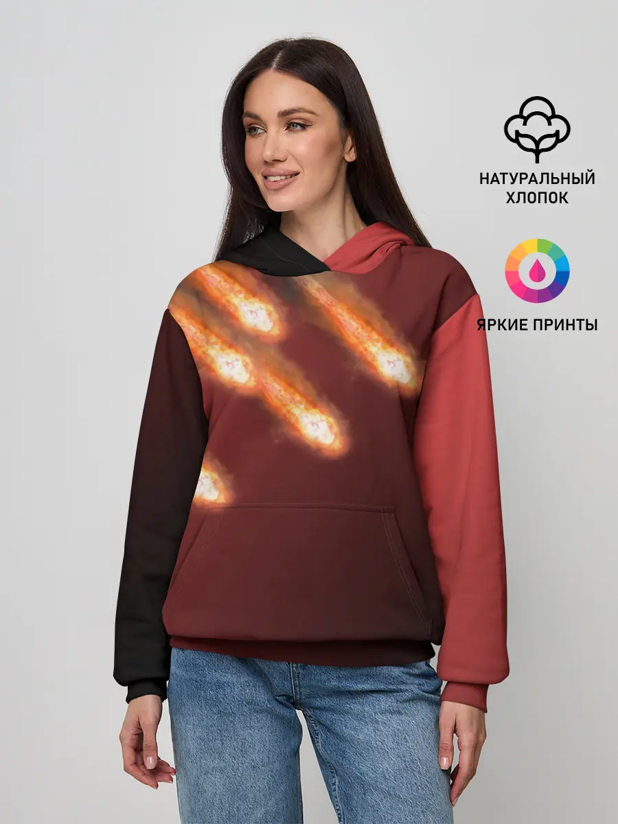 Женское худи / Падение комет