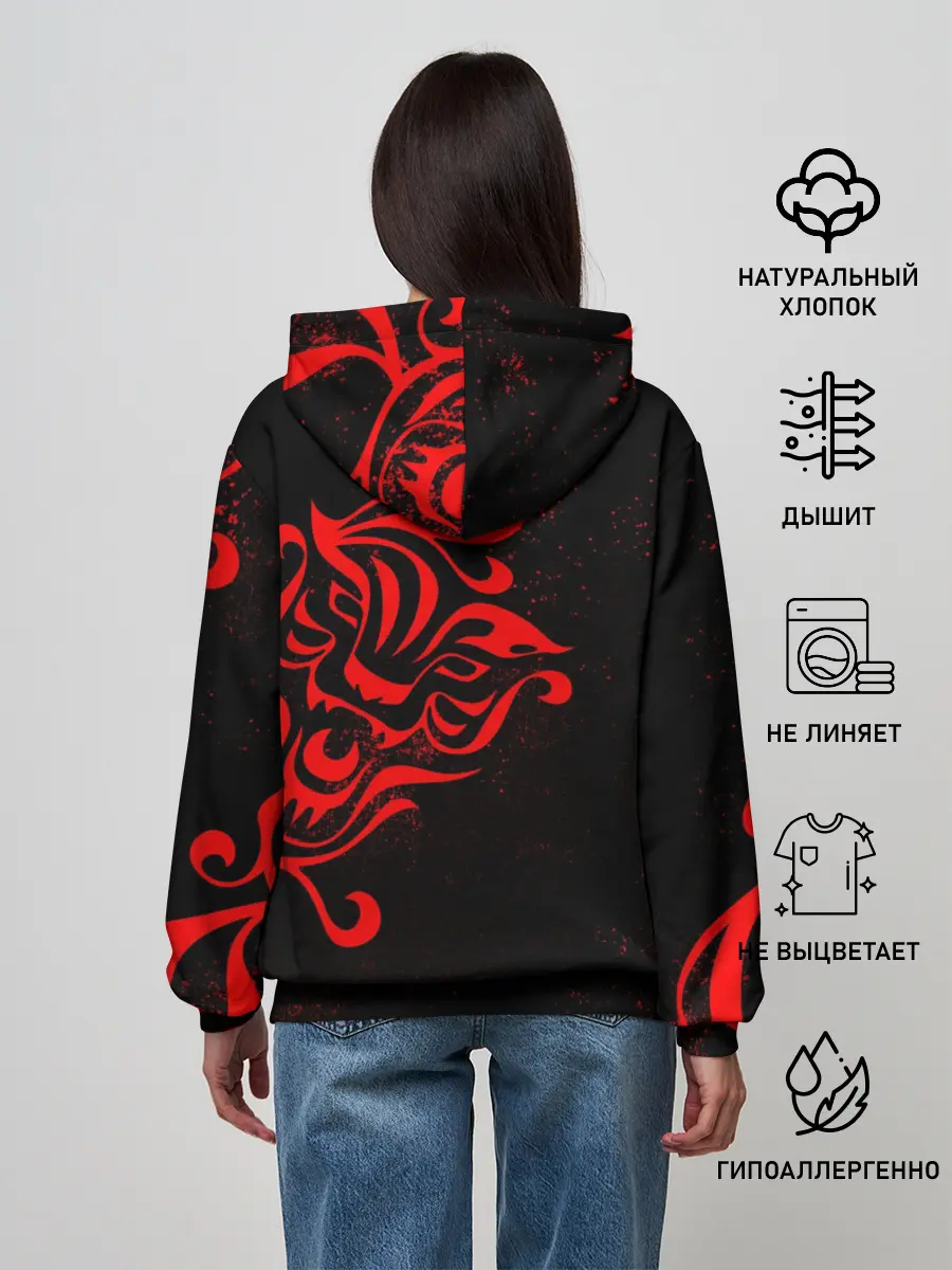 Женское худи / КАЗУТОРА ХАНЕМИЯ | ВАЛЬХАЛЛА