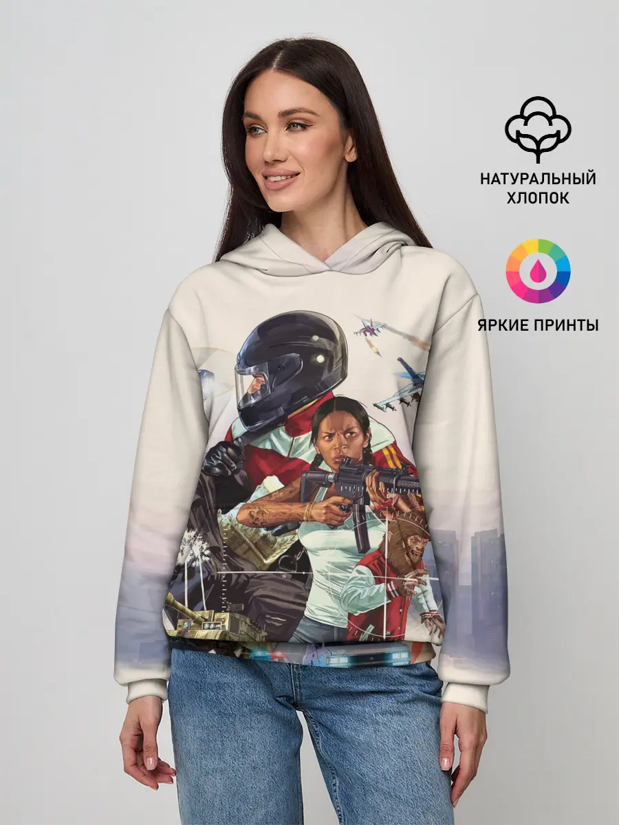 Женское худи / Grand Theft Auto V