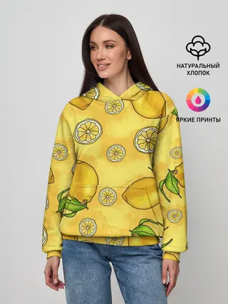 Женское худи / Лимончик
