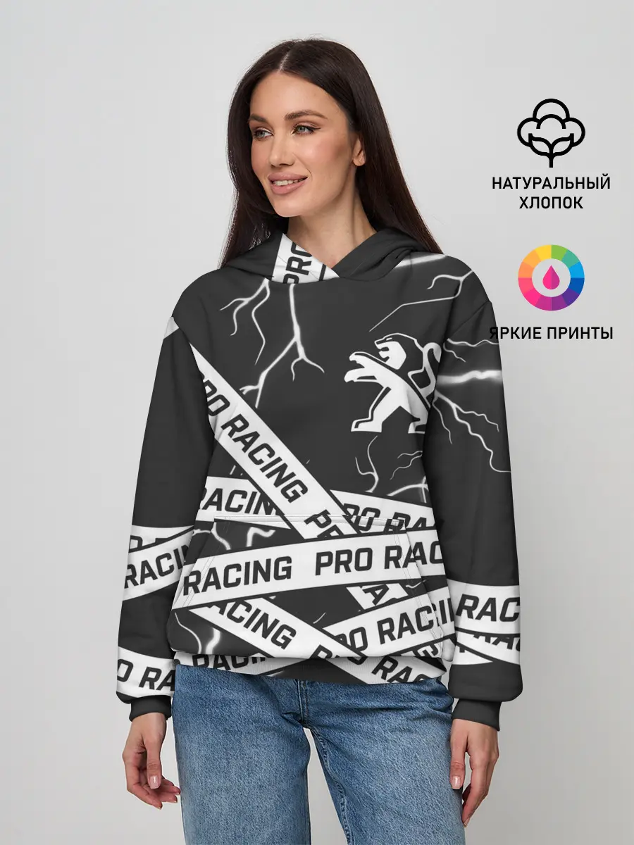 Женское худи / Peugeot - Racing