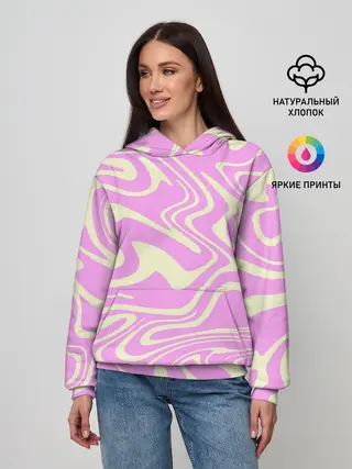 Женское худи / Лолипоп абстракция